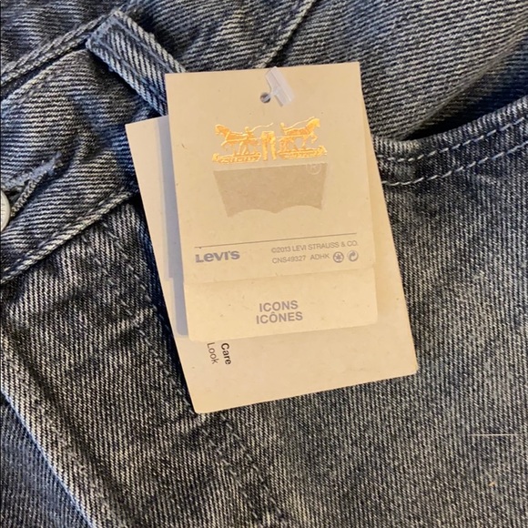 Brand new Levi black washed denim jeans. - Picture 4 of 8